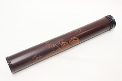 Chinese Bamboo Carved Box