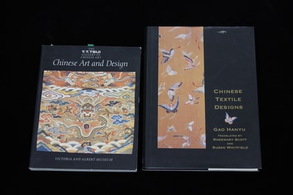 Two Chinese Collection Art Books