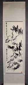 Chinese Ink Color Scroll Painting