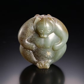 Chinese Archaic Jade Bear