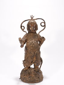 Chinese Gilt Bronze Buddha Statue