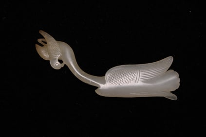 Chinese Jade Carved Bird