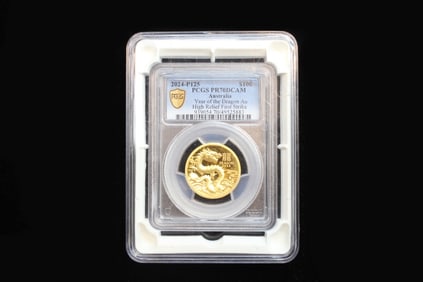 2024-P125 Australia Gold Luna Year of The Dragon