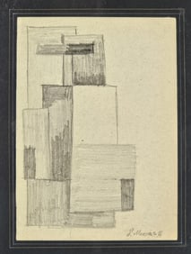 Original Paul Mansouroff (Russian 1896-1983)Drawing