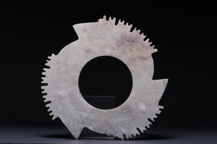 Chinese Archaic Jade Carved Astronomy