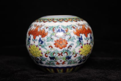Chinese Doucai Porcelain Washer ,Mark