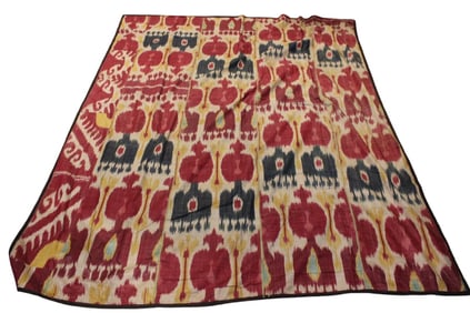 19th.C Ikat Panel