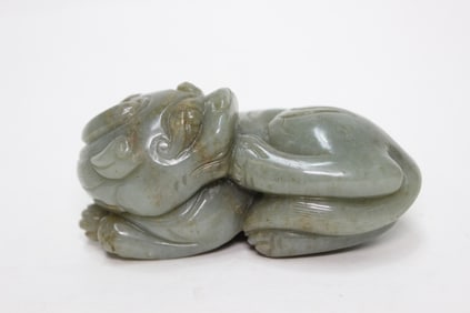 Chinese Jade Carved Beast