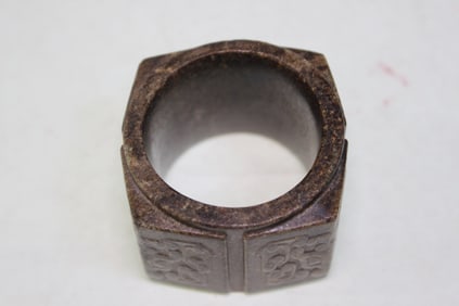 Chinese Jade Carved Cong
