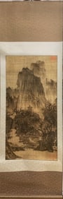 Chinese Ink Color Landscape Painting