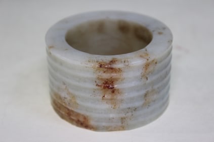 Chinese Jade Carved Cong