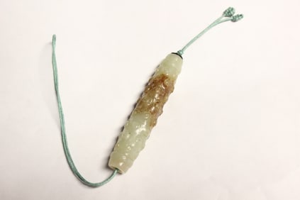 Chinese Jade Carved Toggle