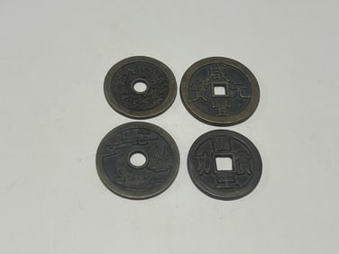 Four Chinese Coins