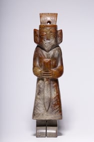 Chinese Archaic Jade Carved Figural