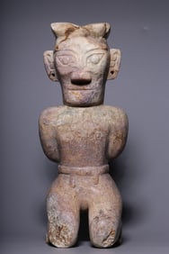 Chinese Archaic Jade Carved Figural