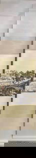 Chinese Ink Color Landscape Painting: Chinese Ink Color Landscape Painting.(46x37cm)