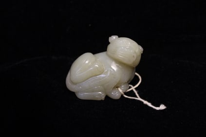 Chinese Jade Carved Beast