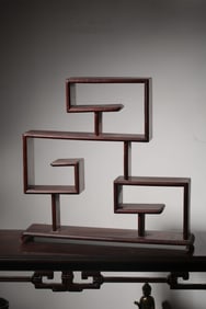 Chinese Wood Shelf