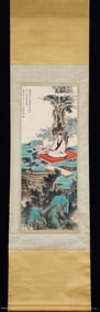 Chinese Ink Color Scroll Painting