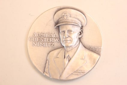 Silver Medal of Admiral Chester W. Nimitz