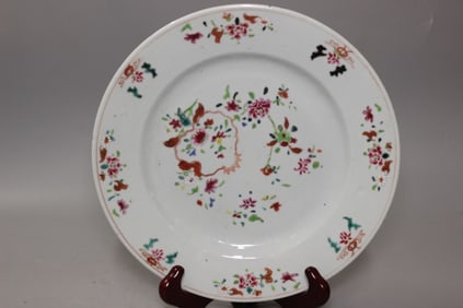 18th.C Chinese Famille  Rose Porcelain Dish