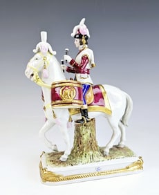 German Scheibe Alsbach Porcelain Garde Imperial Fi