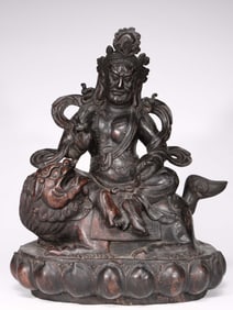 Chinese Chengxiang Wood Carved Buddha Sculpture
