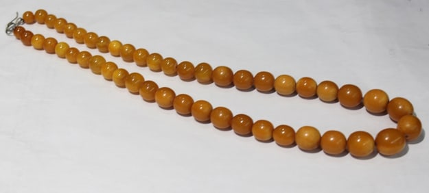 Amber Beads Necklace
