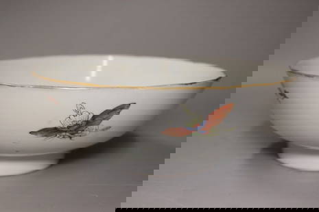 19th.C Chinese Famille Rose Porcelain Bowl,Mark: 19th.C Chinese Famille Rose Porcelain Bowl,Mark. Dimension: 7 1/4" W