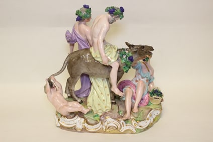 Meissen Porcelain Figural Group