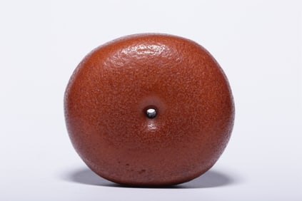 Large Amber Bead