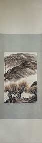 Chinese Ink Color Scroll Painting