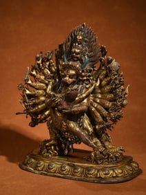 Chinese Gilt Bronze Buddha Statue