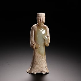 Chinese Archaic Jade Carved Figurine