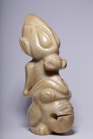 Hongshan Culture, Chinese White marble Figurine