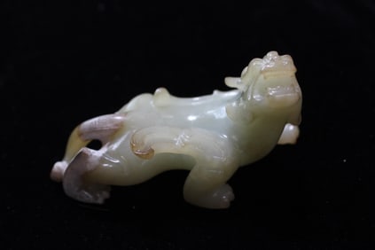 Chinese Jade Carved Beast