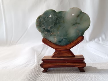 Chinese Carved Jade Plaque