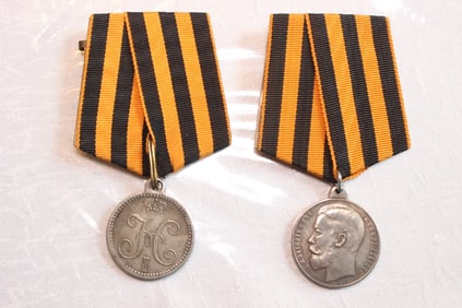 Two Russian Imperial Orders