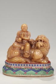 Chinese Tianhuang Soapstone Carved Figurine