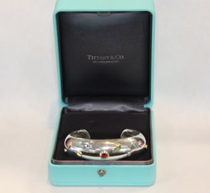 Tiffany&Co. Sterling Silver Bangle,Mark"925"