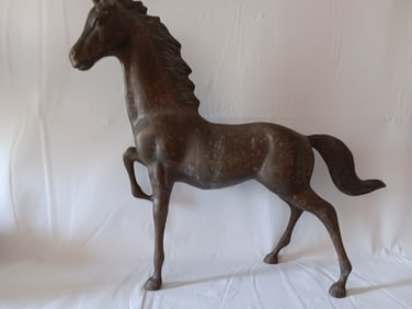 Chinese Antique Bronze Horse Statue
