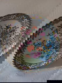 Chinese Porcelain Famille Rose Dish ,Mark