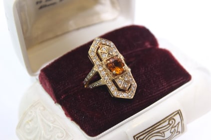 14K Diamond Gold Ring