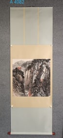Chinese Ink Color Landscape Painting ,Signed