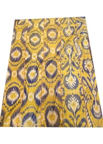 19th.C traditional Ikat pattern Panel/ Table cloth