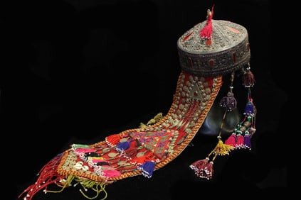 Traditional Kuchi/Turkmen Bridal Headdres