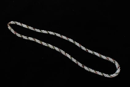 Multi Strand Bead Torsade Necklace