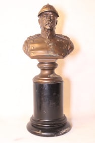 Bronze Bust of Otto von Bismarck,Signed on the Back