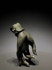 Chinese Bronze Sculptural Fragment Hand