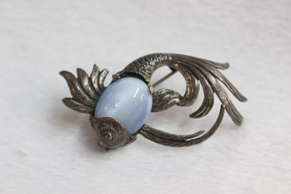 Vintage Brooch Designed in the shape of a Fish